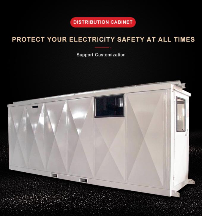 220kV ηλεκτρικός μορφωματικός ευφυής προκατασκευασμένος υποσταθμός τμημάτων μηχανισμών διανομής 0