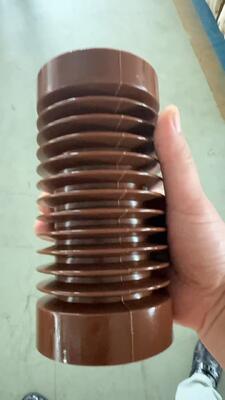 17.5kv 175mm Length Epoxy Resin Support Insulator with Brass Insert  for Switchgear