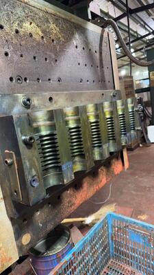 High-pressure die casting precision mold with APG insulators